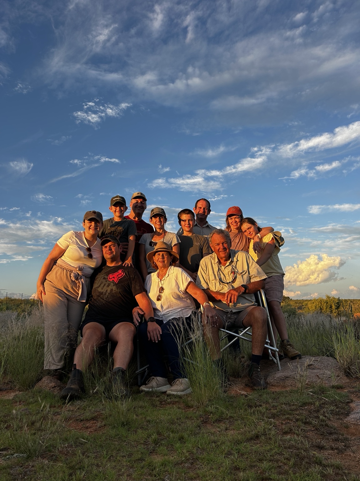 Deelfontein family on the Karoo farm